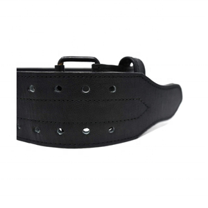 Ceinture de musculation en cuir à verrouillage automatique pour adulte, avec soutien lombaire pour l'entraînement et le levage de poids - Product Image 6