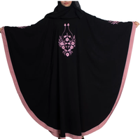 Nouvelle Abaya musulmane au prix de gros pour femmes de Dubaï, en polyester respirant, style vintage, haute qualité, personnalisable, fabriquée au Pakistan