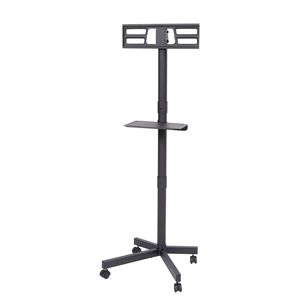 Support TV mobile réglable en hauteur pour téléviseurs LED/LCD/OLED de 23 à 60 pouces, étagère multimédia, support de sol pour téléviseur - Product Image 5