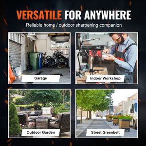 Affilacatene Elettrico Professionale da Banco 140W per Motoseghe, 5700 RPM con Lama Affilata - Product Image 3