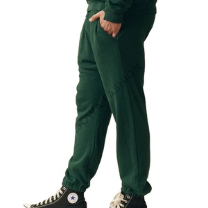 Pantalon de jogging mi-long pour homme, confortable et de haute qualité, 100% coton, doublure en molleton, cordon éco-responsable, vêtements de sport décontractés, Bangladesh - Product Image 3