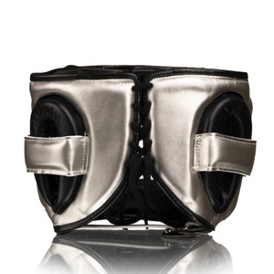 Protector de Cabeza para Boxeo, Diseño Personalizado OEM, Equipo de Protección de Alta Calidad, 100% Cuero Vacuno Genuino, Ligero y Ecológico, con Cordones - Product Image 6