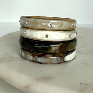 Bague en corne de buffle de haute qualité bijoux anneaux de mode anneau naturel pour articles de fête et Offre Spéciale pour les filles par Falak World Export - Product Image 4