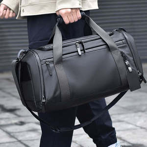 Customized logo Men Travel Duffle Bags Waterproof Oxford Leisure Sports Fitness Bag Tote Large Capacity Weekend Bag - Product Image 3