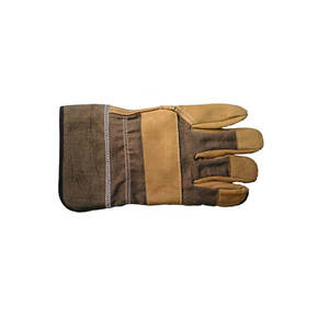 Guantes de Trabajo de Alta Visibilidad para Hombre, de Cuero Genuino de Alta Calidad, Novedad 2026, Precio Bajo, Servicio OEM - Product Image 4