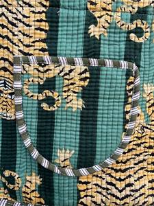 Sac fourre-tout en coton personnalisé pour femmes, motif vintage, multicolore, fermeture éclair durable, sac tendance, léger, sacs d'hiver et d'été - Product Image 4