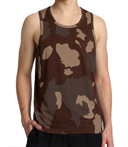 Débardeur Homme Col Rond en Tricot Uni Respirant 100% Polyester Style Décontracté - Product Image 1