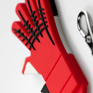 Professional Gloves <b>Custom</b> Soft Rubber/Silicone/PVC <b>Keychain</b> 2D/3D Logo Lightweight Adjustable Goalkeeper Gloves <b>Keychain</b> - Product Image 6