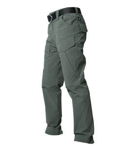 Pantalones Cargo de Corte Holgado, Suaves y Cómodos, Mezcla de Algodón, Ideales para el Trabajo, Viajes y Uso al Aire Libre - Product Image 2