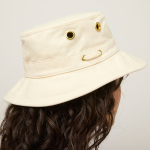 Chapeau Bob en Toile Couleur Unie Personnalisé à Large Bord Unisexe, Casquette de Soleil d'Extérieur Printemps-Été Décontractée pour Adulte, Ajustable, Style Safari - Product Image 5