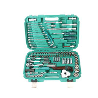 Boîte à outils et clé à cliquet pour réparation automobile, outils industriels, kit combiné 3/8, vente en gros Chine