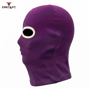 Vente en gros de masques faciaux coupe-vent de haute qualité pour le sport et l'usage quotidien, masque de cyclisme, balaclava personnalisé noir tendance - Product Image 6