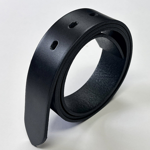 Correa de Cuero Genuino Italiano Hecha en Corea, 3 mm de Grosor, Ancho de 32 mm, Largo de 105 cm, Sistema de Correa Reemplazable para Cinturón con Hebilla HN09 - Product Image 3