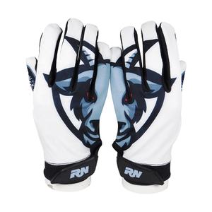ถุงมือตัวรับสัญญาณฟุตบอลสำหรับผู้ชายผู้หญิงถุงมือซับลิเมตแบบไม่ลื่นสำหรับเล่นกีฬาฟุตบอล - Product Image 1