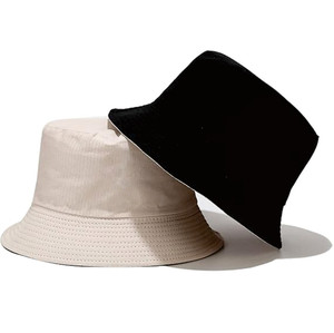 Unisex <b>Bucket</b> <b>Hat</b> Beach Sun <b>Hat</b> Cycling Daily Use 100% Cotton <b>Reversible</b> Double-Side-Wear for Men Women Teens - Product Image 2