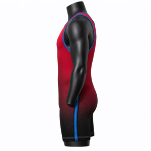Vente en gros OEM ODM Maillots de lutte professionnels par sublimation pour hommes - Product Image 2