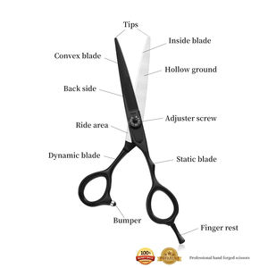 Tijeras de Peluquería de Alta Calidad Premium 2026 de 7.0 Pulgadas con Patrón Mizutani, Diseño de Moda, Tijeras de Belleza y Barbería con Patrón Damasco - Product Image 5