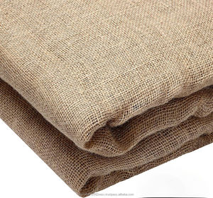 Tissu en toile de jute naturelle de 40 pouces de large, 10 oz - Matériau 100 % jute très résistant pour ameublement, décoration intérieure, jardinage et projets de mariage - Product Image 3