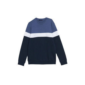 Conjuntos deportivos de algodón 100% premium con cuello redondo para hombre, trajes de jogging con paneles de calidad. - Product Image 2