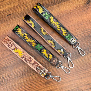 กำไลข้อมือหนังเครื่องมือแบบตะวันตกพร้อมสายคล้องพวงกุญแจรูปรถบ้านที่สวยงามสำหรับทุกเพศ2025 - Product Image 5