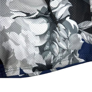 Custom Men Solid Eco-Friendly Polyester Sublimation Elastic Waist Athletic <b>Shorts</b> Men's - Product Image 2