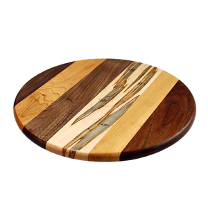 Juego de bandejas de madera para servir, forma irregular, diseño minimalista hecho a mano, bandeja de madera maciza para platos y vajilla de fiesta - Product Image 3