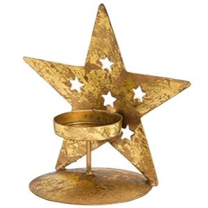 Golden Star Candle Holder Ramadan Kareem Eid Mubarak Table Decor Islamic Home <b>Ornament</b> Muslim Festival Decoration - Product Image 1