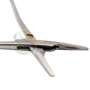 Pinzas Porta Agujas Dentales de Acero Inoxidable de Alta Calidad – Fórceps Quirúrgicos de Ortodoncia para Dentistas, Instrumento Dental Manual - Product Image 2