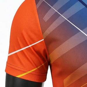 T-shirts décontractés à manches courtes pour l'extérieur, dernière mode, avec broderie de logo personnalisé et impression sur mesure – Offre Spéciale - Product Image 4