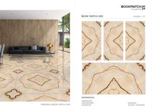 Azulejos de Porcelana Pulida Esmaltada Premium de 60x120cm |   Baldosas de Gran Tamaño con Acabado de Espejo para Exportación Global - Product Image 5