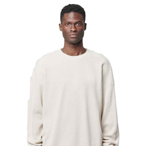 T-shirt thermique à manches longues pour homme, couche de base chaude, col rond, haut décontracté d'hiver - Product Image 1