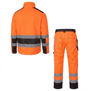 Trajes de Trabajo Reflectantes para Hombre, Duraderos, Confiables, de Alta Calidad, Transpirables, de Poliéster, con Servicio OEM Personalizable - Product Image 2