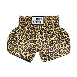 Pantalones Cortos de Muay Thai para Hombre, Satinados, de Color Sólido, Cintura Elástica, para Entrenamiento en Gimnasio, Kickboxing, Ligeros, Coloridos - Product Image 6