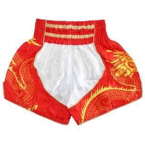 Proveedor de Pantalones Cortos de Satén para Muay Thai al por Mayor, Pantalones Cortos de Boxeo Tailandés de Cintura Alta, Directo de Fábrica - Product Image 6