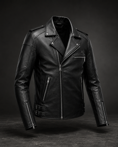 Veste de moto en cuir classique pour deux personnes |   Noir Brun Rouge |   Fabricant OEM ODM |   Qualité de conception haut de gamme |   Vêtements de course - Product Image 6