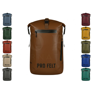 Sac à dos imperméable en cuir PU de qualité supérieure, 25L, pour voyage, extérieur, ordinateur portable, léger, décontracté, OEM ODM - Product Image 1