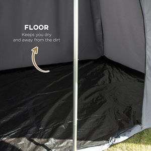 Tenda da Campeggio Familiare per 8-12 Persone, Facile da Montare, con Veranda per Escursioni all'Aperto - Product Image 5