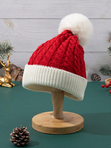 Gorro de Punto de Invierno, Grueso y Cálido, con Puño Acanalado de Acrílico, Unisex, Ajustable, Gorro Elástico, Gorro de Alta Calidad Personalizado al por Mayor OEM - Product Image 3