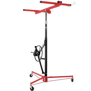 Sollevatore Elettrico per Pannelli in Cartongesso ROSSO+NERO, Sollevatore Idraulico per 11 Pannelli - Product Image 6