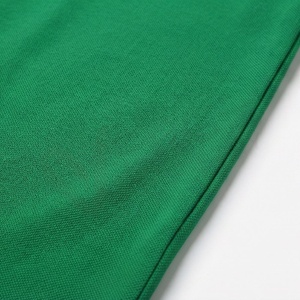 Polo à manches courtes vert pour homme avec poche, décontracté, respirant, en coton Oxford, coupe classique, couleur unie - Product Image 5
