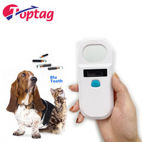 Lector de Microchip RFID para Mascotas, Perros, Gatos, Ganado, 134.2KHz, Escáner USB Portátil W90A, FDX-B ISO11784, Tarjeta de Acceso con Chip de Identificación