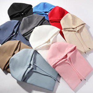 เสื้อฮู้ดดี้ผู้ชายดีไซน์ใหม่ล่าสุด ผ้าฝ้ายเฟรนช์เทอร์รี่ สีพื้น ทรงลำลอง ใส่ได้ในฤดูหนาว มีกระเป๋า ทรงปกติ - Product Image 6