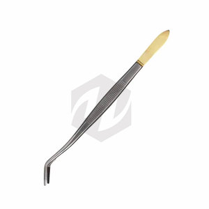Pinzas Dentales Meriam Hechas a Medida, Pinzas de Algodón Doradas con Puntas Anguladas, Pinzas Quirúrgicas Meriam Premium Profesionales - Product Image 3