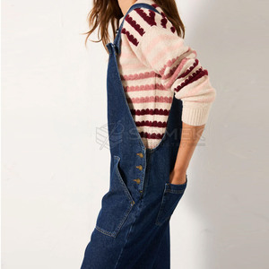 Premium Quality <b>Women</b> Jeans Overalls Jeans <b>Dungarees</b> Bib Pants Casual Fashion Cotton Made Adjustable Strap - Product Image 6