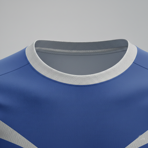 ชุดฟุตบอลเด็กพร้อมกางเกงขาสั้น ชุดสองชิ้นสำหรับฝึกซ้อมฟุตบอล แห้งเร็ว ชุดกีฬา รับผลิตตามแบบ OEM - Product Image 4