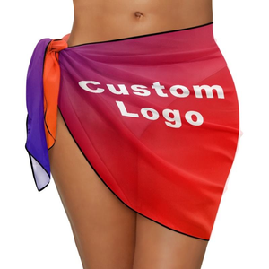 Luxury Custom Polynesian Sarong Hawaiian Pareo Beach Wrap Lightweight Tropical Resort Wear OEM ODM Manufacturer - Product Image 5