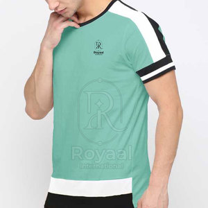 Camiseta transpirable 100% algodón estampada para hombre, corte holgado, manga corta, precio bajo, ligera. - Product Image 2