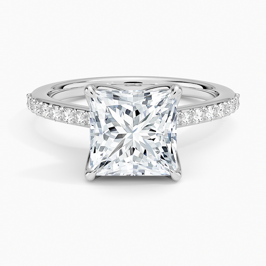 White Gold Plated