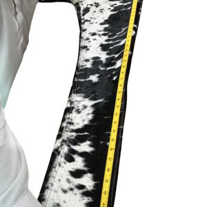 Pantalones de Cuero Vacuno para Hombre, de Alta Calidad, Estilo Urbano, con Botones y Detalles de Piel de Vaca - Product Image 4
