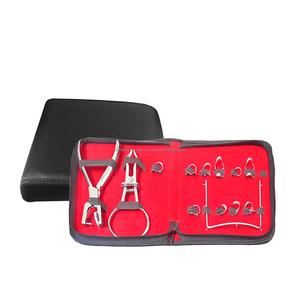 ชุดยางกันน้ำลายสำหรับทำฟัน ยี่ห้อ Ainsworth Brewer พร้อมคลิป Palmer 13 ชิ้น ทำจากสแตนเลส ออกแบบตามหลักสรีรศาสตร์ ใช้งานด้วยมือ ได้รับการรับรองมาตรฐาน CE - Product Image 3